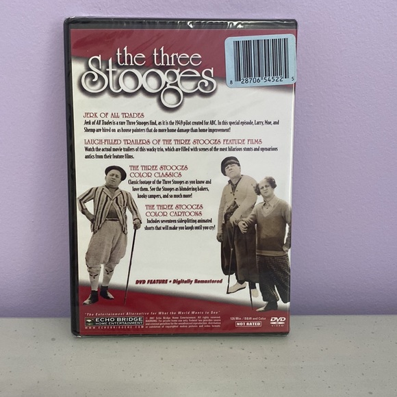 New the three stooges dvd - Picture 2 of 2